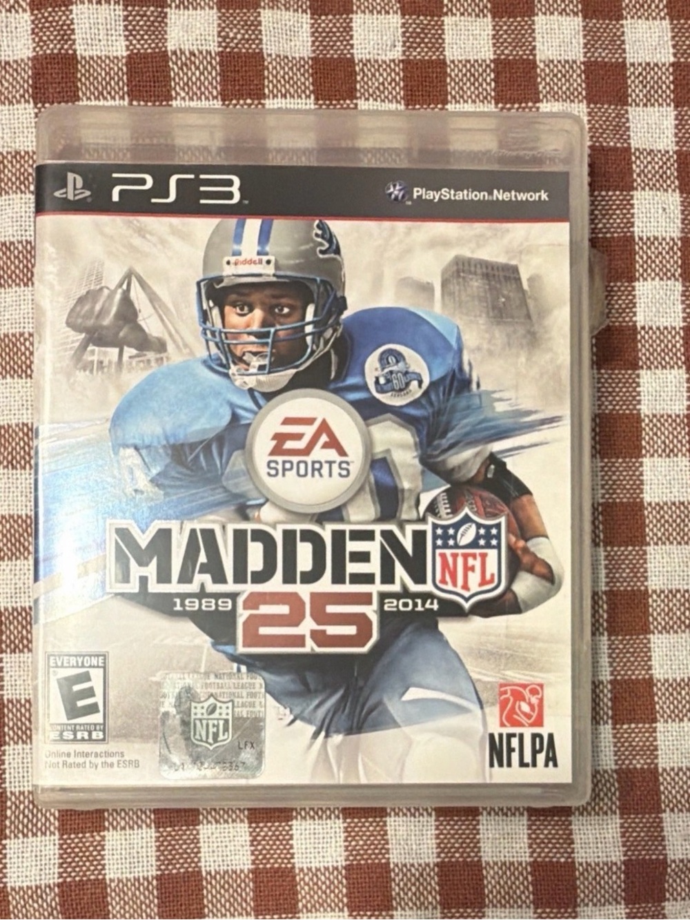 Sony PS3 Madden NFL 25 - Blue Cover Artwork